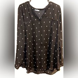 Black and White Women’s Top